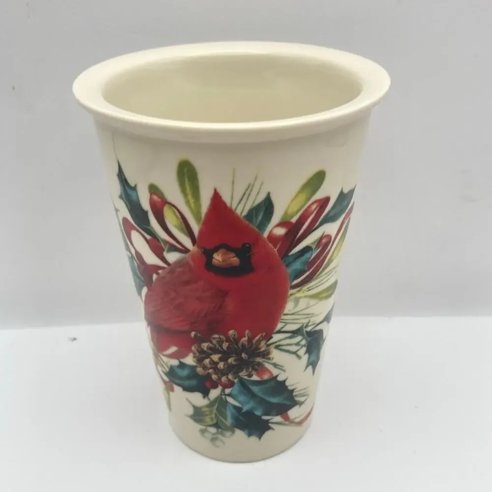 Lenox Winter Greetings Travel Mug-No Lid